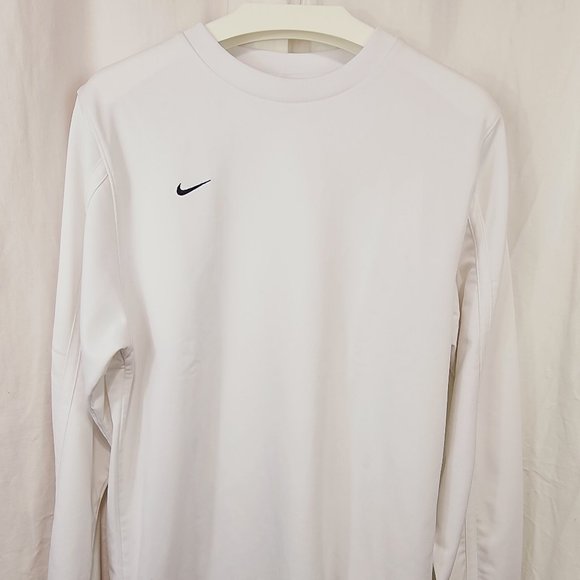 Nike Other - Nike Team long sleeve white t-shirt, size Medium